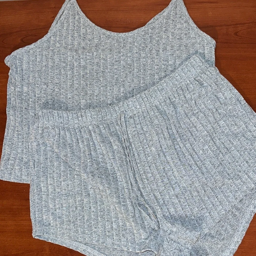 Ribbed Sleep Set - Picture 1 of 3